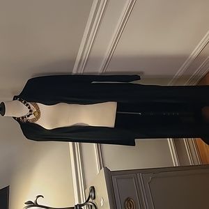 Coofandy Black Open Front Cardigan